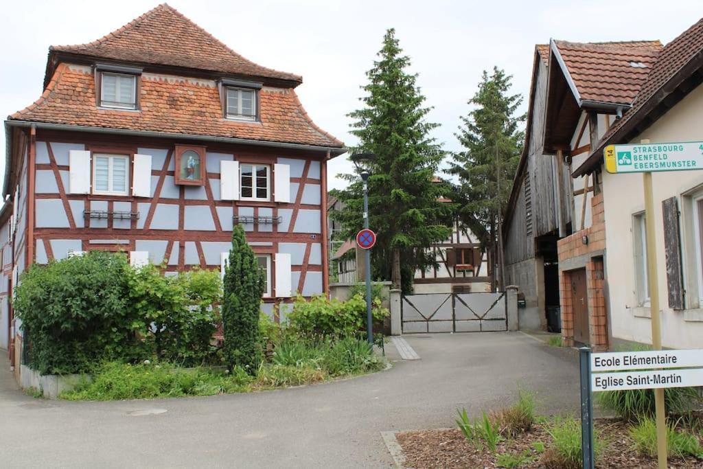 Spacieux Duplex 1 A 6 Personnes Ebersheim Bagian luar foto